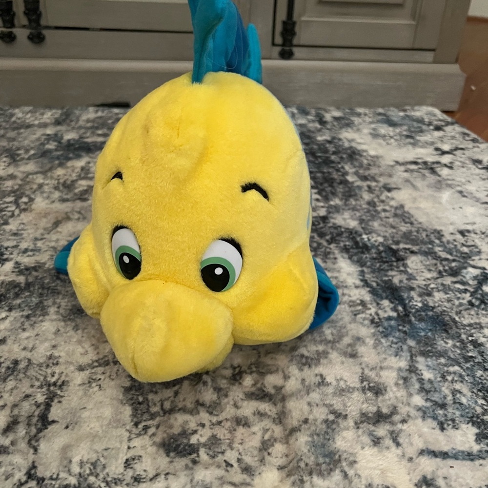 Disney Little Mermaid Flounder Fish